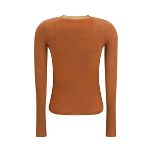 Chloé Beige Wollhemd Oves Aries