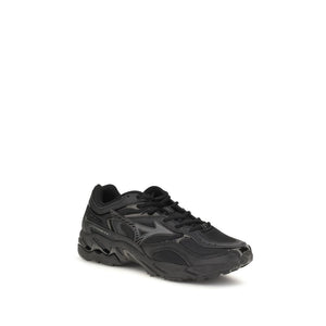 MIZUNO Schwarze Stoff-Sneaker