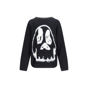 Y-3 Schwarzer Cardigan aus Polyamid