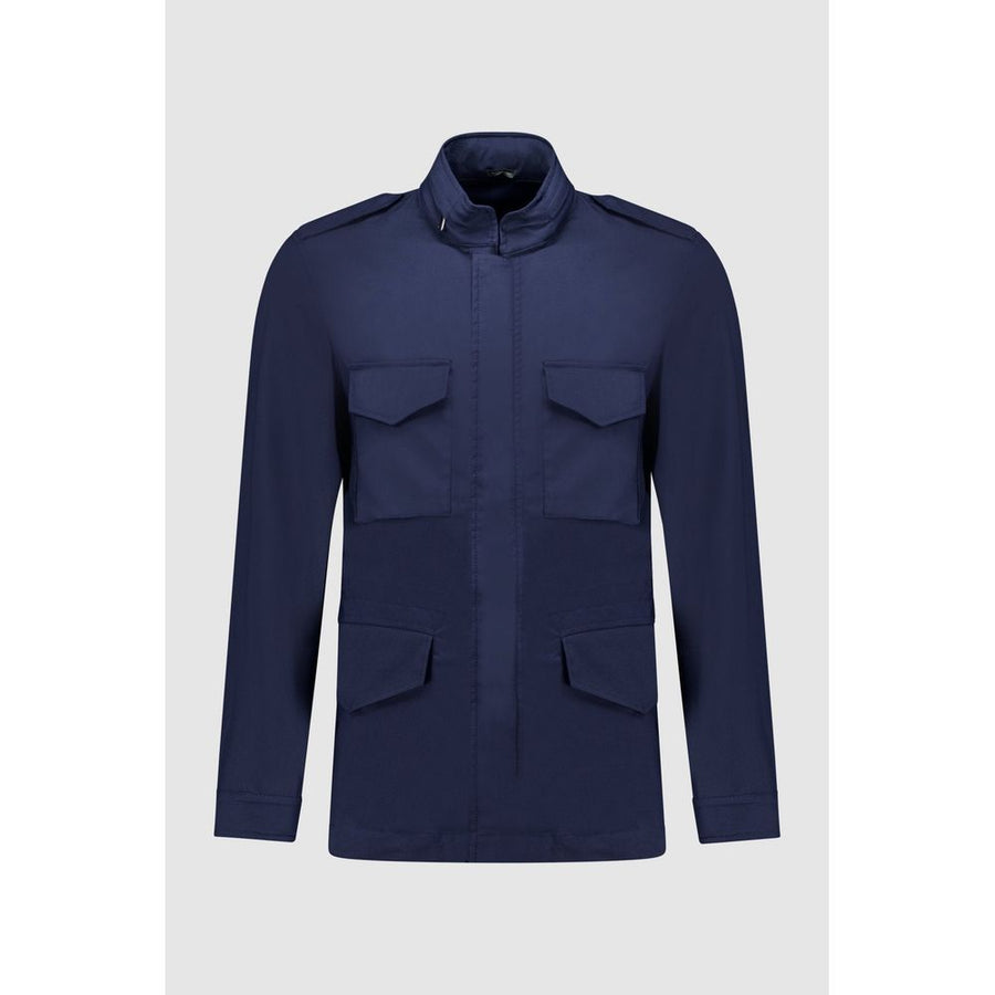 Autore Marineblaue Baumwolljacke