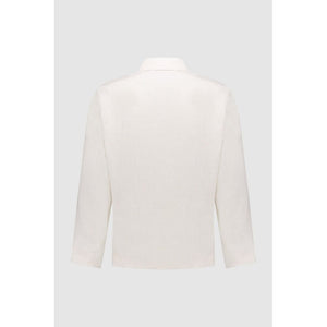 Autore Beige Leinen-Ganzkörper-Jackett
