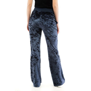 Moschino Blaue Freizeithose aus Polyester