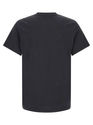 Moncler Blaues Baumwoll-T-Shirt
