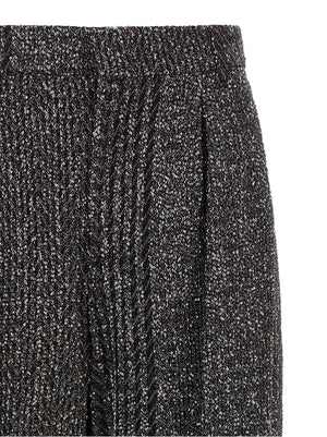 Missoni Schwarze Polyamid-Freizeithose