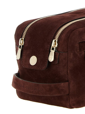 Brunello Cucinelli Bordeaux Kalbsleder Accessoire
