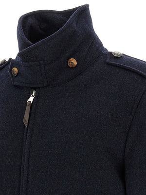 Brunello Cucinelli Blauer Kaschmir-Bomber