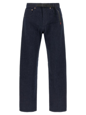 Gramicci Blaue Baumwolljeans Denim