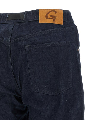 Gramicci Blaue Baumwolljeans Denim