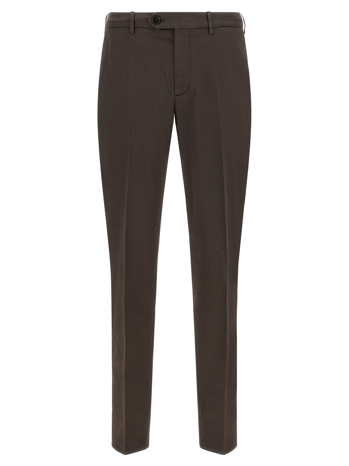 Brunello Cucinelli Braune Baumwollhose für die Freizeit