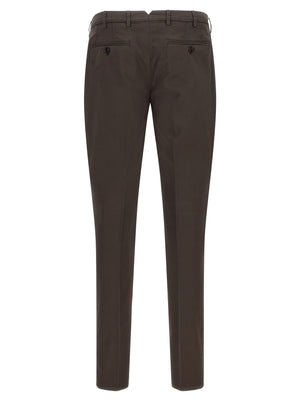 Brunello Cucinelli Braune Baumwollhose für die Freizeit