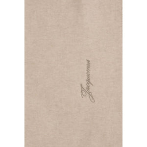 Jacquemus Beige Ovis Aries Wollschal