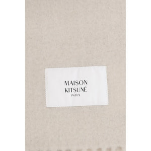 Maison Kitsuné Beige Polyamid-Schal
