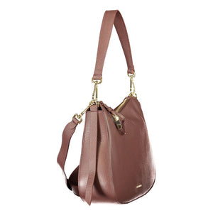 Coccinelle Braune Lederhandtasche