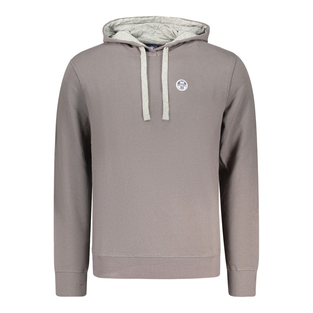 North Sails Grauer Baumwollpullover