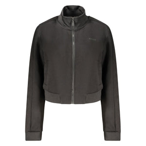 Guess Jeans Schwarzer Polyester-Sweatshirt
