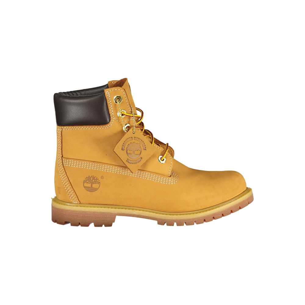 Timberland Gelbe Ankle Boots aus Polyester