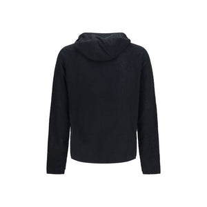 ROA Schwarzer Polyester-Sweatshirt