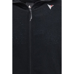 ROA Schwarzer Polyester-Sweatshirt