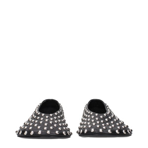 Jil Sander Schwarze Ballerinas aus Leder