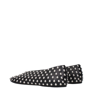 Jil Sander Schwarze Ballerinas aus Leder