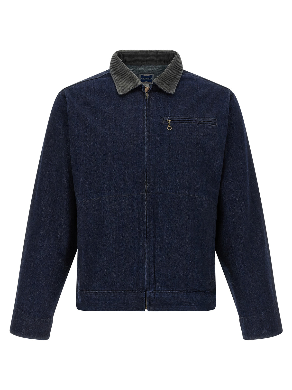 Gramicci Blaue Jeansjacke aus Baumwolle