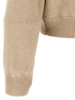 Jacquemus Beiger Merino-Wollcardigan