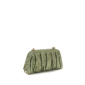 Benedetta Bruzziches Bicolor Aluminium Clutch Bag