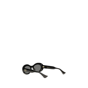 Valentino Garavani Schwarze Sonnenbrille aus Acetat