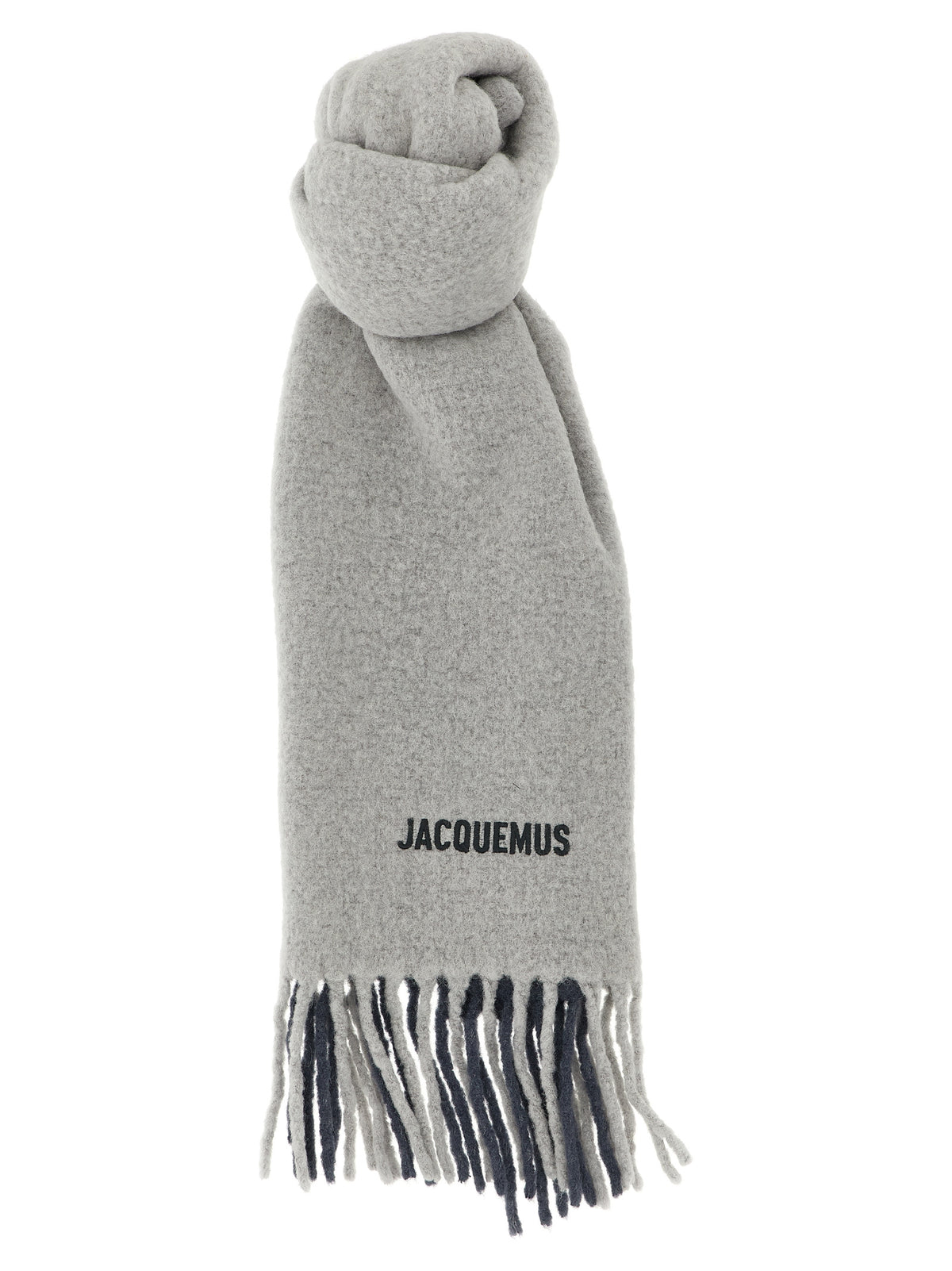 Jacquemus Grauer Wollschal