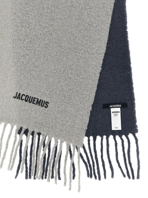 Jacquemus Grauer Wollschal