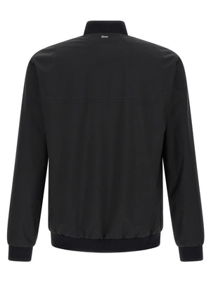 Herno Schwarzer Bomber aus Polyester