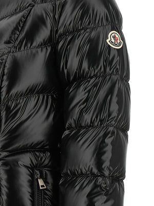 Black Polyamide Full-Length Jacket