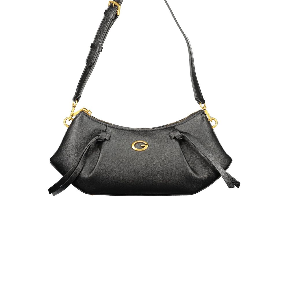 Guess Jeans Schwarze Handtasche aus Polyethylen