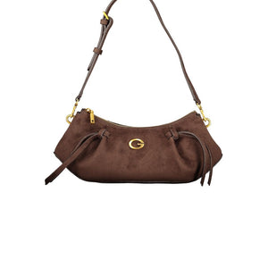 Guess Jeans Braune Handtasche aus Polyester