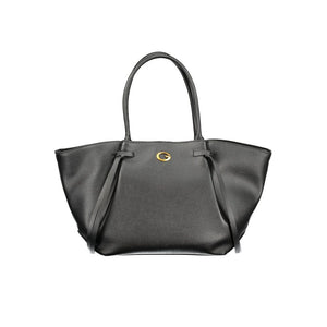 Guess Jeans Schwarze Handtasche aus Polyethylen