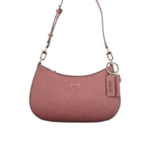 Guess Jeans Braune Handtasche aus Polyethylen