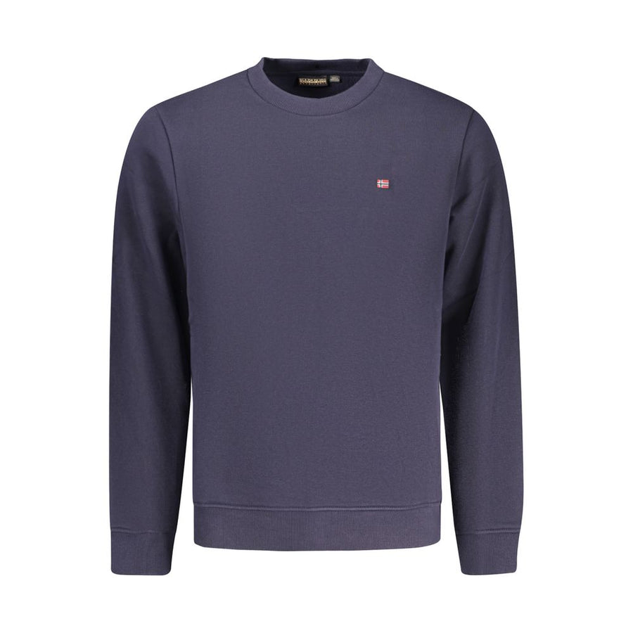 Napapijri Blauer Baumwoll-Sweatshirt