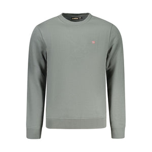 Napapijri Grüner Baumwoll-Sweatshirt
