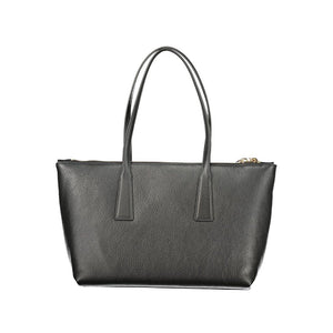 Furla Schwarze Lederhandtasche