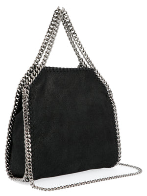 Stella McCartney Schwarze Handtasche aus Polyester