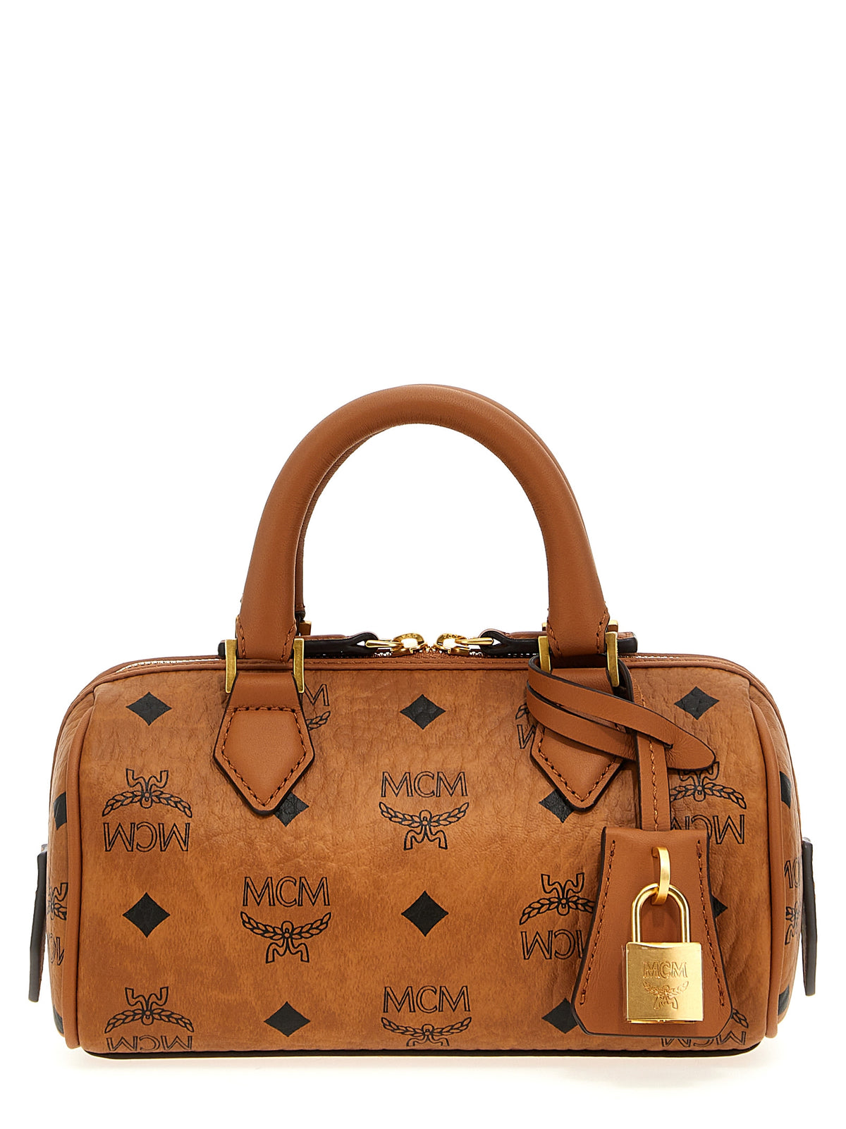 MCM Braune Handtasche aus Polyethylen