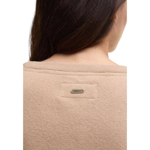 Barbour Beiger Wollpullover