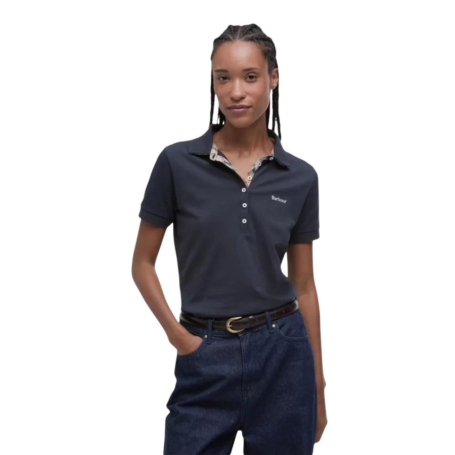 Barbour Blaues Baumwoll-T-Shirt