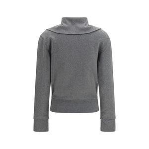 Balenciaga Grauer Baumwollpullover