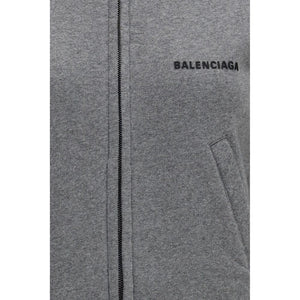 Balenciaga Grauer Baumwollpullover