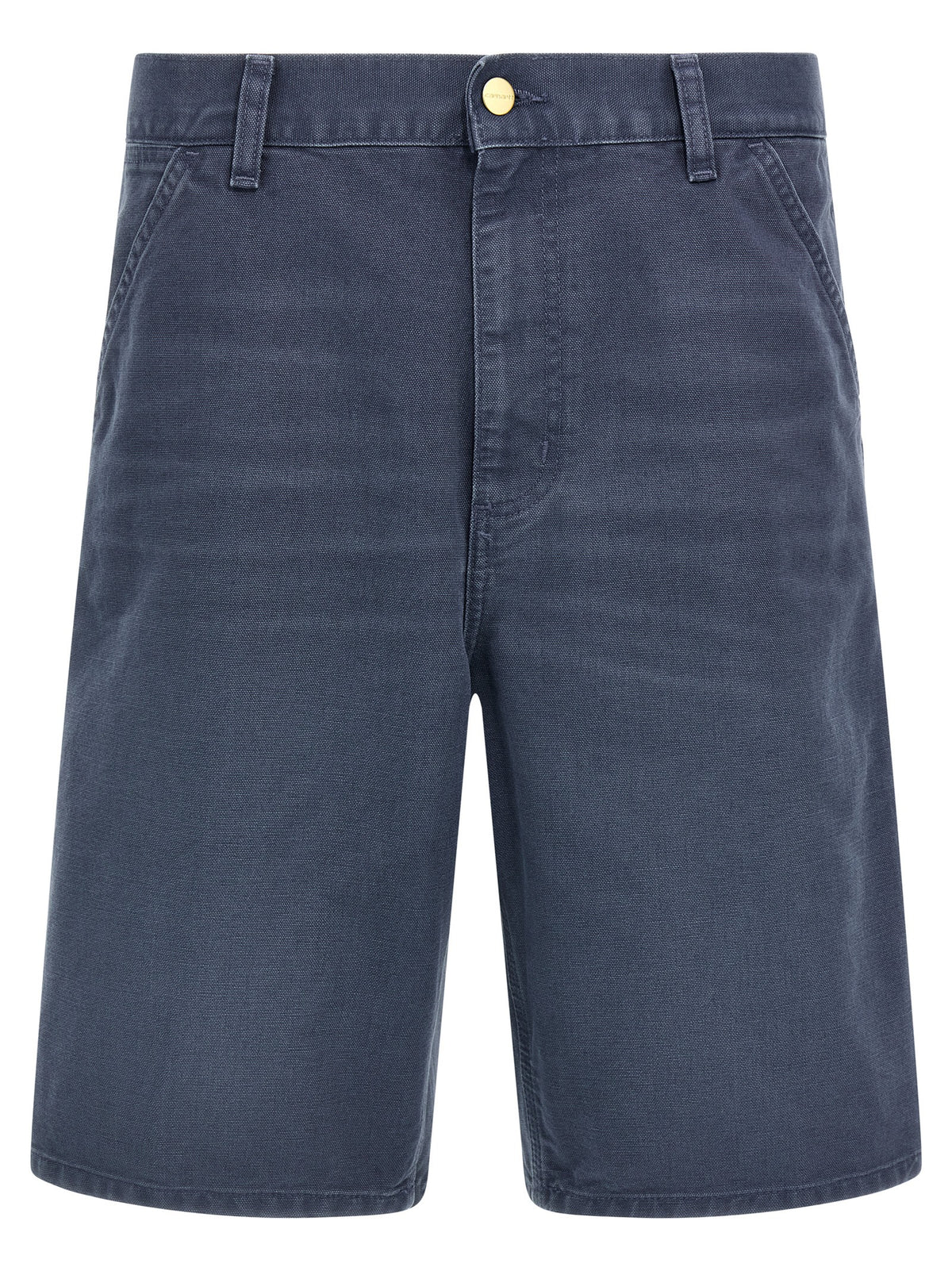 Carhartt Wip Blaue Bio-Baumwoll-Bermudashorts