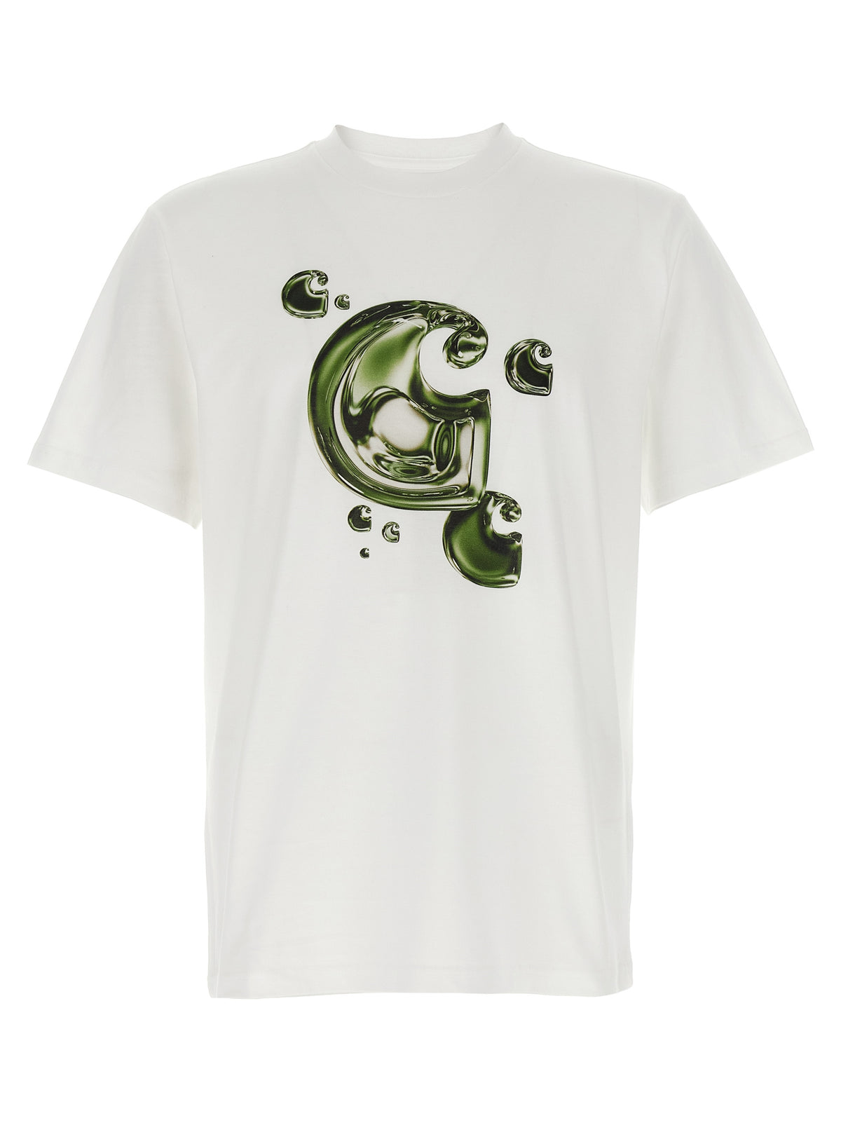 Carhartt Wip Weißes T-Shirt aus Bio-Baumwolle