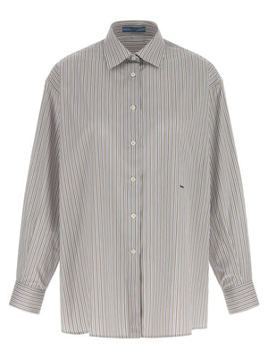 Prada Mehrfarbige Baumwollbluse