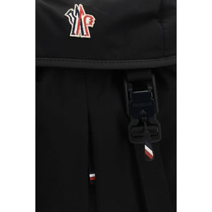 Moncler Grenoble Schwarzer Polyamid-Rucksack