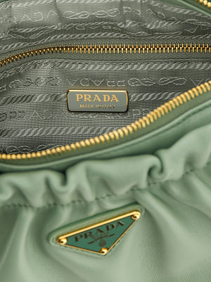 Prada Schultertasche aus zweifarbigem Lammleder